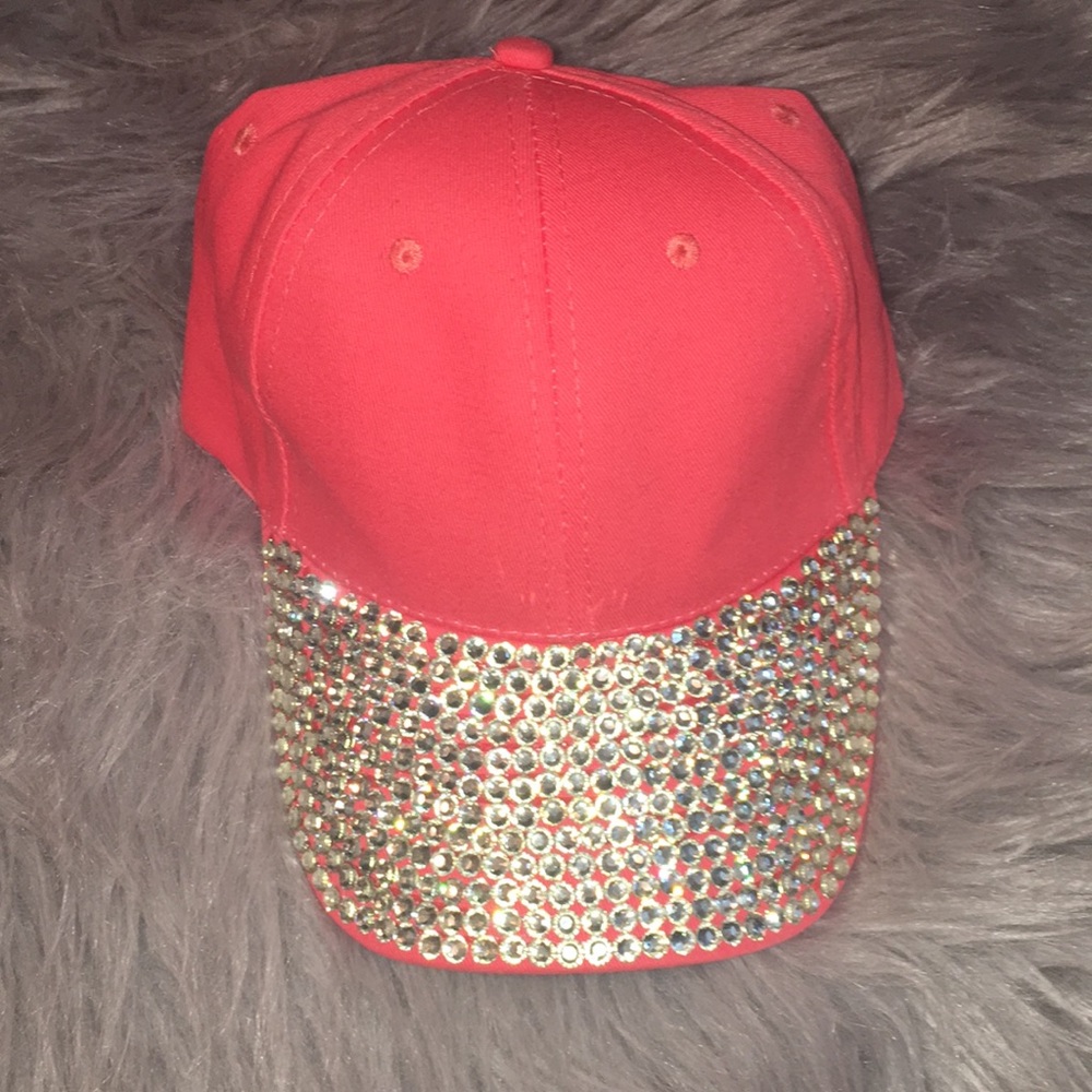NWOT Diamond Brim Baseball Cap